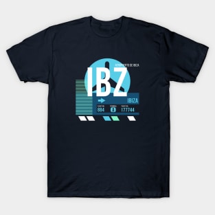 Ibiza (IBZ) Airport // Sunset Baggage Tag T-Shirt